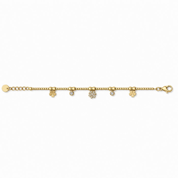 Bracciale quadrifoglio