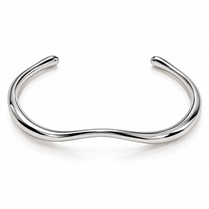 Bracciale rigido semiaperto