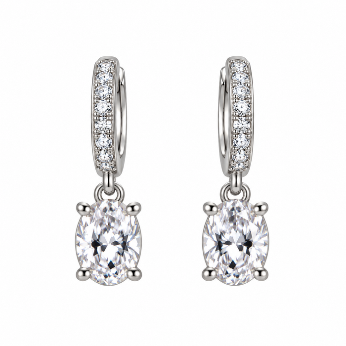 cerchietto con strass e ciondolo