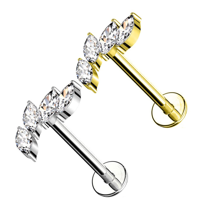 Labret a 4 Petali