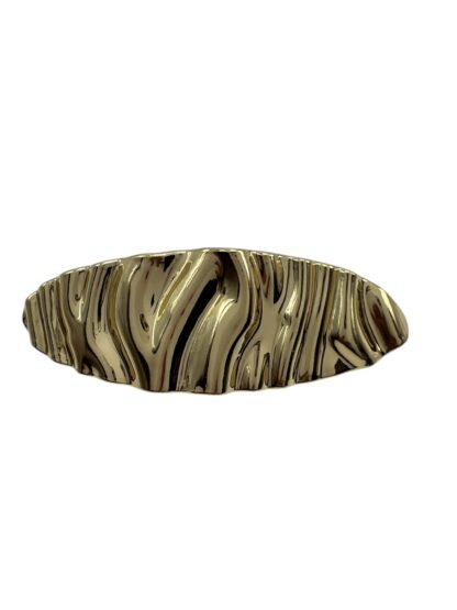 Fermaglio ovale con striature