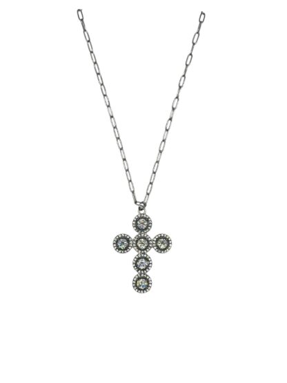 Collana croce a cinque - immagine 2