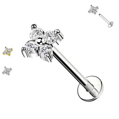 Piercing petali fiore