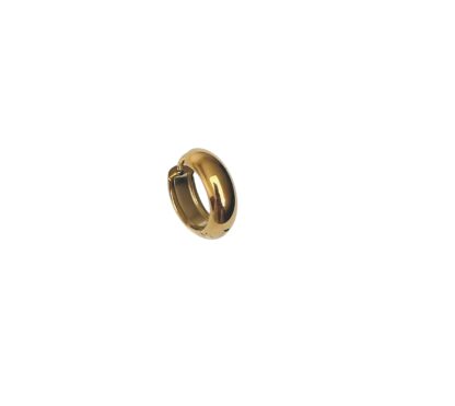 Orecchini a cerchietto 3 misure oro - immagine 2